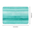 thumbnail image 3 of Goofa 16"x24" Inches Teal Turquoise Doormats for Outdoor Entrance - Non-Slip Welcome Mat, Heavy Duty Door Mats Outdoor, Spring Doormat, 3 of 9