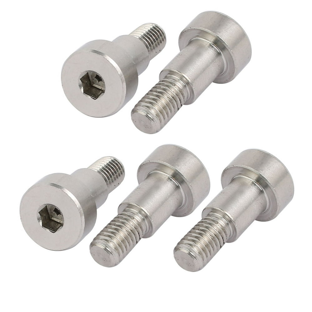 Hex Socket Shoulder Bolt 10mm Shoulder Dia 12mm Shoulder Length M8