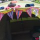 thumbnail image 5 of Banderín de 15m, banderín de tela bohemia, bandera triangular, banderín Vintage, banderín colgante Compatible con boda, 5 of 5