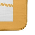 thumbnail image 2 of Simply Daisy 24" x 17" Plush Microfiber Yellow Nautical Knot Bath Mat, 2 of 3