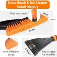 thumbnail image 2 of Cepillo para nieve PLACHIDAY de 69 cm con raspador de hielo desmontable, 2 of 7