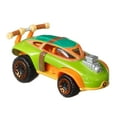 thumbnail image 5 of Hot Wheels Character Cars Véhicule sous licence TMNT Michelangelo, 5 of 5
