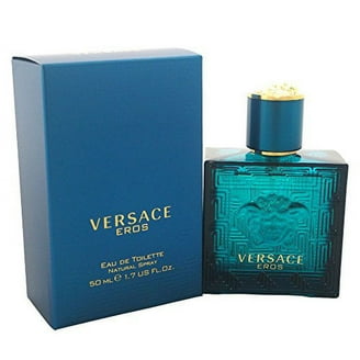Versace Eros EDP Perfume Spray 3.4 oz - Woody Fresh Cologne for