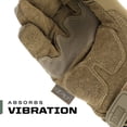 thumbnail image 4 of Guantes tácticos Mechanix Wear M-Pact para hombre, talla XL, color marrón, 4 of 7
