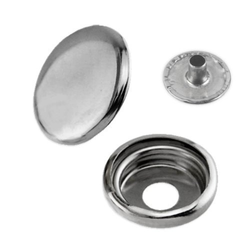 100pc 3/8" Canvas Snap Fastener Button Socket Replacement Set Boat