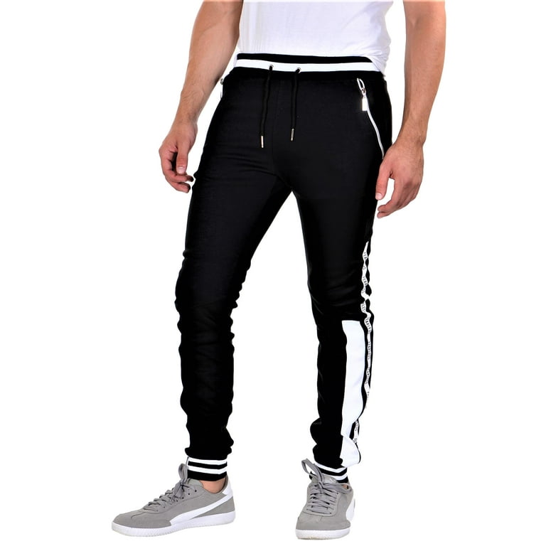 BKYS Men's Color Fearless Track Pants XL Black - Walmart.com