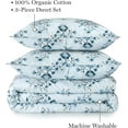 thumbnail image 2 of Martha Stewart Rohan 100% Cotton 3pc Duvet Set-1 Duvet, 2 Pillow Shams, 2 of 5