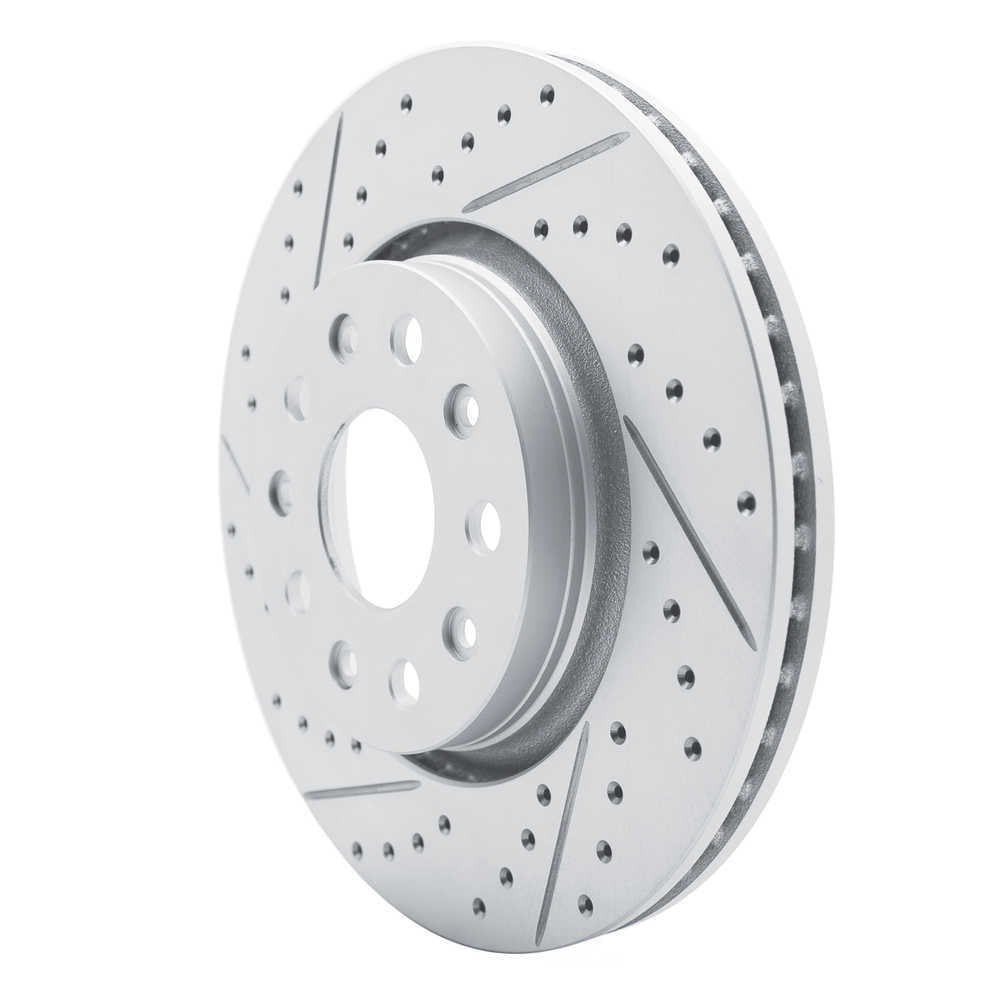 Dynamic Friction Company 830-42038L DFC Geoperformance Rotor - Drilled and Slotted