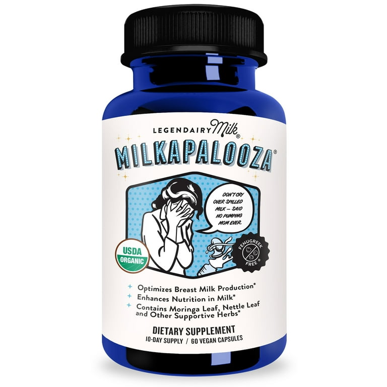 2 pack) Legendairy Milk Milkapalooza, Organic Lactation Supplement