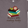 thumbnail image 4 of Inktastic Mamas Little Reading Buddy Bookworm Boys or Girls Toddler T-Shirt, 4 of 5
