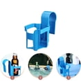 thumbnail image 3 of Above Ground Pools Companion, Strong Versatile Cup Holders with Durable and Color-Retaining Plastic, Refreshment Nearby, Suitable for Most Swimming Pools with Edges No More Than 2 Inches (Blue Set), 3 of 7