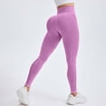thumbnail image 2 of Anti Celsior Cellulite 3D Leggings Womens Push Up Yoga Pants Fitness Sport Pants Scrunch Butt Compression Legging Sculpting Yoga Fitness 3D Anti Cellulite Leggings for Women No Front Seam Purple M, 2 of 3