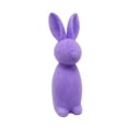 thumbnail image 4 of Decoración de Pascua con flocado, centro de mesa de , decoración de Pascua para fiestas, balcón, hogar, mesa de comedor navideña violeta, 4 of 8