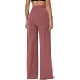 thumbnail image 6 of SOMER Womens Yoga Sweatpants Wide Leg Lounge Pajamas Pants Drawstring Workout Comfy Joggers Pants with Pockets, 6 of 6