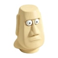 thumbnail image 3 of Funny Moai Desk Decor, 3.16 Inch Popping Eyes Stress Relief Statue, Novelty Office Gadget for Adults, Anxiety Relief Sculpture for Home and Workspace, 3 of 6