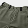 thumbnail image 7 of Donemore Men's Elastic Cargo Shorts with Adjustable Drawstring Waist and Multiple Pockets, Casual Solid Color Versatile Men's Clothing, 7 of 7