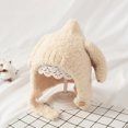thumbnail image 1 of Gorro de bebé con orejas de peluche, bonito y súper bonito, para otoño e invierno, gorro de bebé para hombre y mujer, gorro de protección auditiva para invierno, 1 of 6