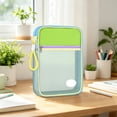 thumbnail image 6 of Learner Subject Classification File Bag, L-Shaped Open Book Tote with Mesh Visible Layout, Nylon Multi-Layer Storage for Middle Classroom Supplies, 1.57" x 9.05" x 12.59", KTFgvq, 6 of 6