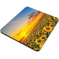 thumbnail image 4 of Sunset Sunflower Scenery Gaming Mouse Pad Custom Design Beautiful Personality Desigs Non-Slip Rubber Base Perfect for Desk & Gaming, 4 of 4