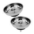 thumbnail image 1 of 2 piezas de tapón de fregadero de cabeza plana americana, colador de fregadero de acero inoxidable, desagüe de cocina, lavabo, accesorios de drenaje de suelo Sailing Electrónica, 1 of 5
