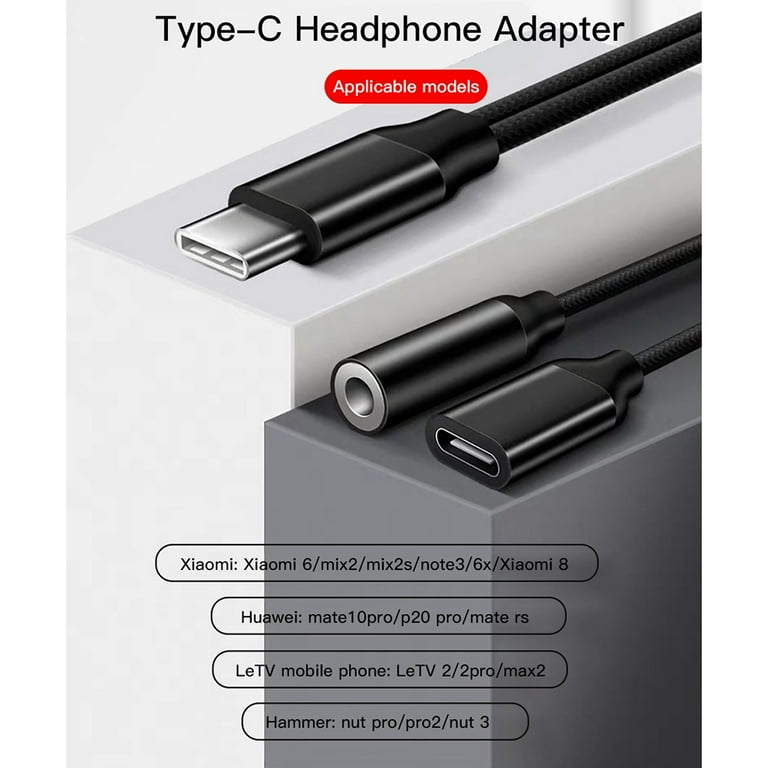 Listen and charge at the same time for just $14 with this 2-in-1 USB-C  headphone jack adapter - CNET