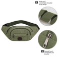 thumbnail image 7 of Ikohbadg Sling Bag Crossbody Sling Backpack Cross Body Shoulder Bag Travel Hiking Daypack for Women Men, Army Green, 7 of 7