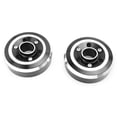 thumbnail image 3 of 2x Exhaust Tips Cover F for Ram e Fit for BMW R NINE T 2014 2015 2016 Black/Chrome, 3 of 5