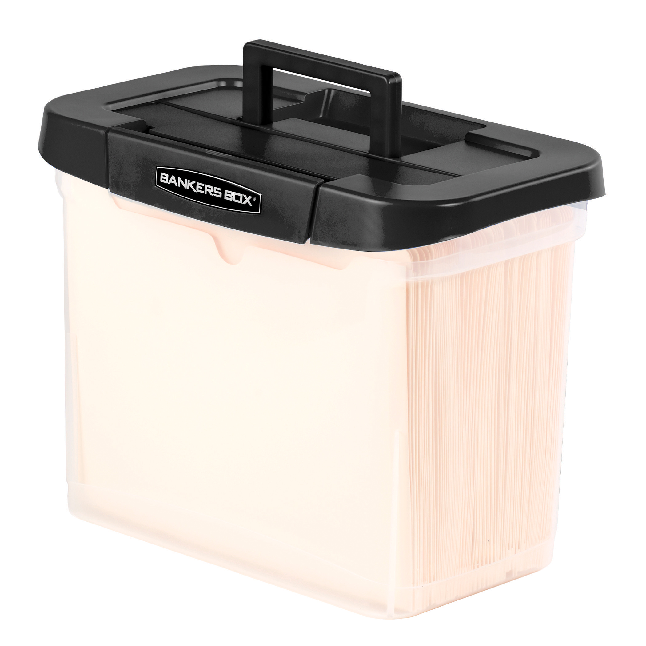 Bankers Box Plastic Letter Size File Organizer, Clear photo 4