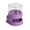 Purple, variant on Water Dispenser for Reptile Automatic Hydration System for Geckos and Small Indoor Outdoor Use High Transparency Waterer Spa-Style Drinking Aid for Terrarium Environment