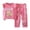 Pink, variant on Wonitaaizi Toddler Girls Clothes Long Sleeve Sweatshirt + Pants 2pcs Outfits Set(2-3 Years,Yellow)