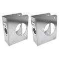 thumbnail image 1 of Placa de refuerzo para cerradura y puerta, orificio único de 2-1/8", respaldo de 2-3/8", fácil de instalar, resistente al óxido para puertas de 1-3/4, 1 of 8