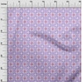 thumbnail image 3 of oneOone Silk Tabby Medium Purple Fabric Asian Ikat Sewing Craft Projects Fabric Prints By Yard 42 Inch Wide, 3 of 4