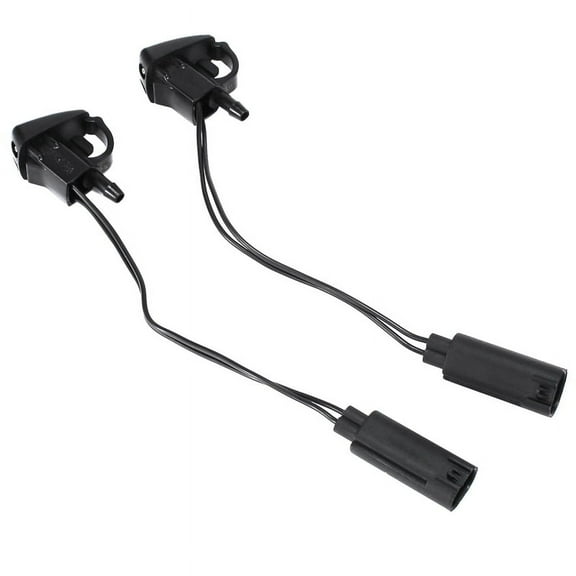 Left & Right New Windshield Washer Nozzle Heated Sprayer Jet LR048615 for LR3 LR4 Sport 2005-2016