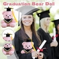 thumbnail image 5 of HaCpiu Mini Graduation Teddy Bear Plush Toy, 5.9" Blue Stuffed Animal with Graduation Cap, Graduation Gifts for 2026 Graduation Decorations, Backpack Charm & Party Decor, 5 of 6