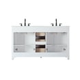 thumbnail image 2 of Elegant Lighting VF29560DLO Alina 60" Free Standing Double Basin Vanity Set - Wood, 2 of 7