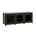 thumbnail image 2 of Santino 60" A/V Console w/ 3 Glass Doors - Color:Espresso-Color:Black, 2 of 2