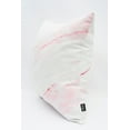 thumbnail image 3 of Ada Home Decor Decorative Square Throw Pillow 18" x 18", Pink Marble Printed, 3 of 6