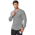 thumbnail image 3 of COOFANDY Dress Shirts for Men Muscle Fit Shirts for Men Wrinkle Free Dress Shirts, 3 of 6