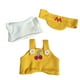 thumbnail image 2 of Ropa para muñecas de 6 pulgadas Baoblaze traje amarillo, 2 of 7
