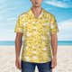 thumbnail image 2 of Balery Baby Chicks Camisas hawaianas de manga corta para hombre, camisas playeras de corte holgado, camisas de vacaciones con botones,X-Large, 2 of 7