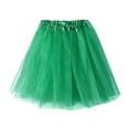 thumbnail image 1 of Fgnfyis Jupes de Carnaval pour Femmes Jupes pour Dames Couleur Unie Courte Mode Jupe Tutu Plissée Jupe de Danse Maille Dure pour Performance sur Scène Jupe de Ballet B A, 1 of 5
