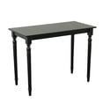 thumbnail image 2 of Contemporary Home Living Rectangular Bar Table with Spindle Legs - 48"- Black, 2 of 7