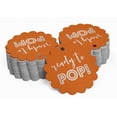 thumbnail image 2 of Inkdotpot Pack Of 50 Real Silver Foil Paper Tags Ready To Pop Baby Shower Favor Hang Tags, 2 of 7