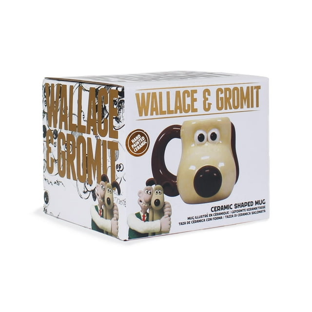Taza de café Half Moon Bay Wallace & Gromit Gromit 473 ml