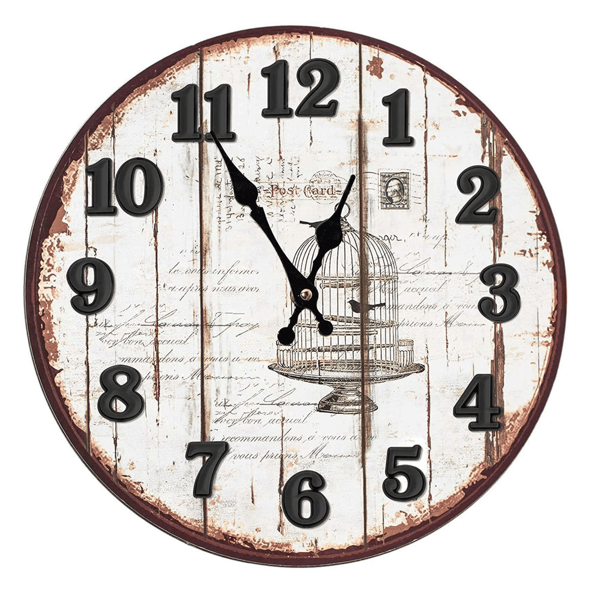15Pcs Long Shaft Quartz Clock Movement Mechanism with 15 Pairs Hands and Numerals Kit DIY Clock Parts Replacement 31mm