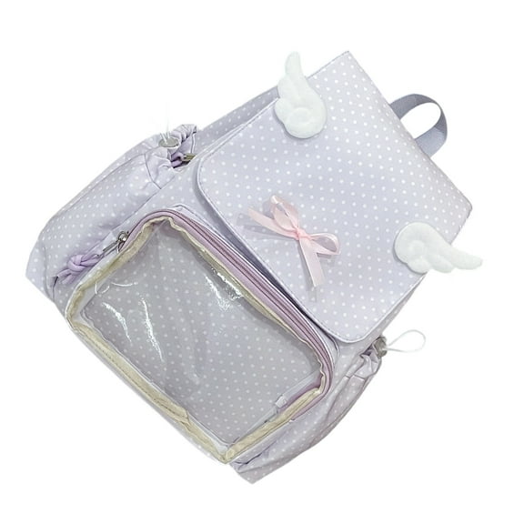 Itabag Backpacks Lovely Pins Display Backpacks Handbags with Inserts Itabag Backpack Daypack Travel Bags Women Men