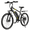 Yellow, variant on VARUN 24" Electric Bike for Adults, 350W Motor, 20MPH, 36V Removable Battery, Up to 50 Miles Range, 7-Speed, Front Suspension & Dual Disc Brakes, All-Terrain Tires, UL Certified