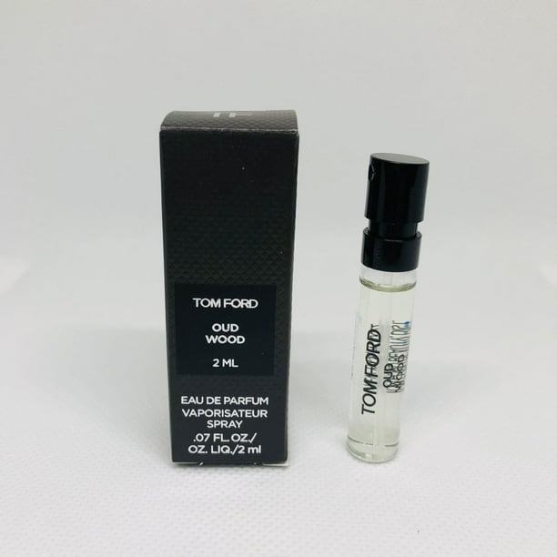 Perfume Tom Ford 1 Oud Wood Eau de Parfum EDP, vial de muestra de 2 ml