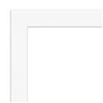 thumbnail image 5 of Amanti Art Basic White Beveled Wood Bathroom Wall Mirror, 5 of 10