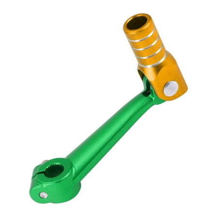 Folding Motorcycle Gear Shifter Lever for Bosuer M5 Pedal Shift Lever Arm Green Gold Tone Silver Tone1 Pc